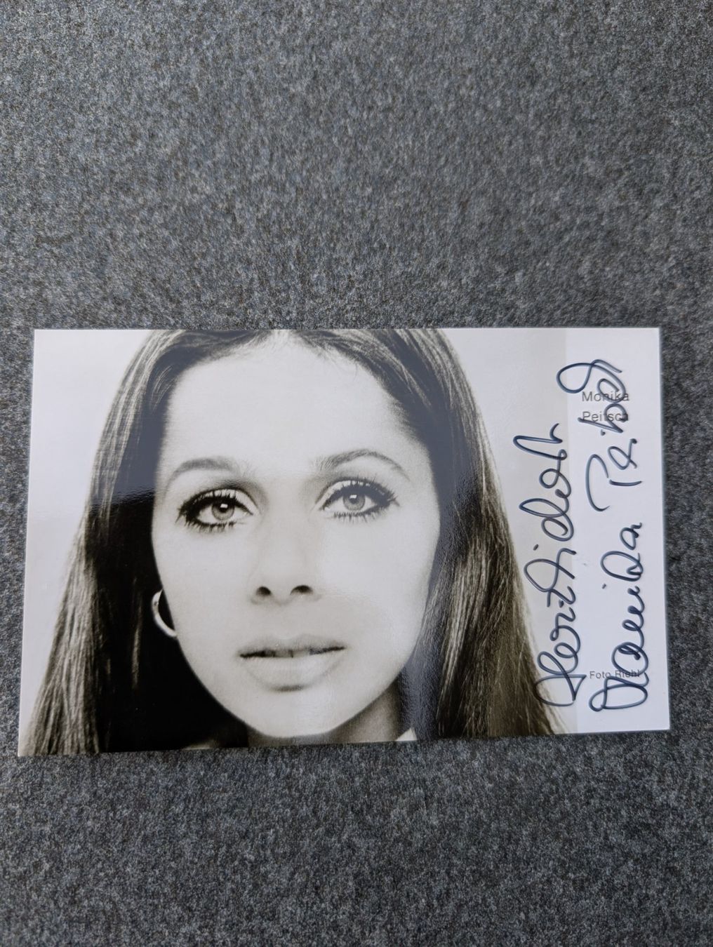 Autografi: Monika Peitsch, handsigniert – Usato da Buchs ZH venduto da Fussballfredi