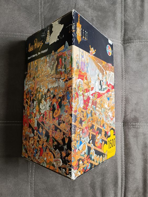 Heye Triangular 1500-Piece Puzzle - 'Patisserie' By Berman, Made In Germany