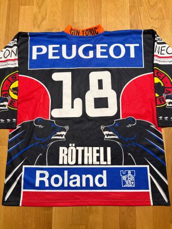 ORIGINAL SC BERN # 18 RÖTHELI TRIKOT SCB 2004/05 XL
