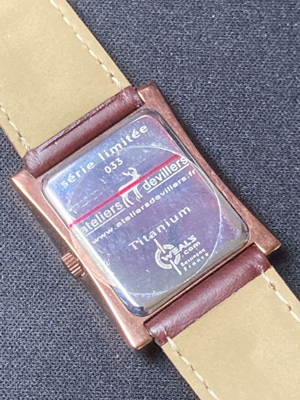 Orologi: Montre Atelier Devillers Edition limitée – Nuovo (secondo la descrizione) da Bassecourt venduto da CALUMET-X 4