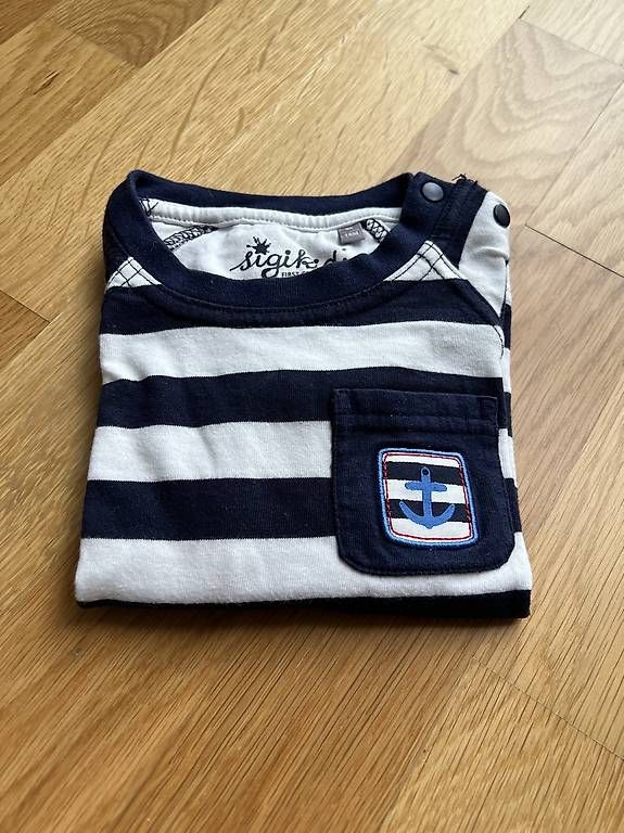 Sigikid Camicie, T-shirt & Polo: Sigikid langarm Shirt Grösse 86, gestreift, Junge – Usato da Zürich venduto da wtpooh 4