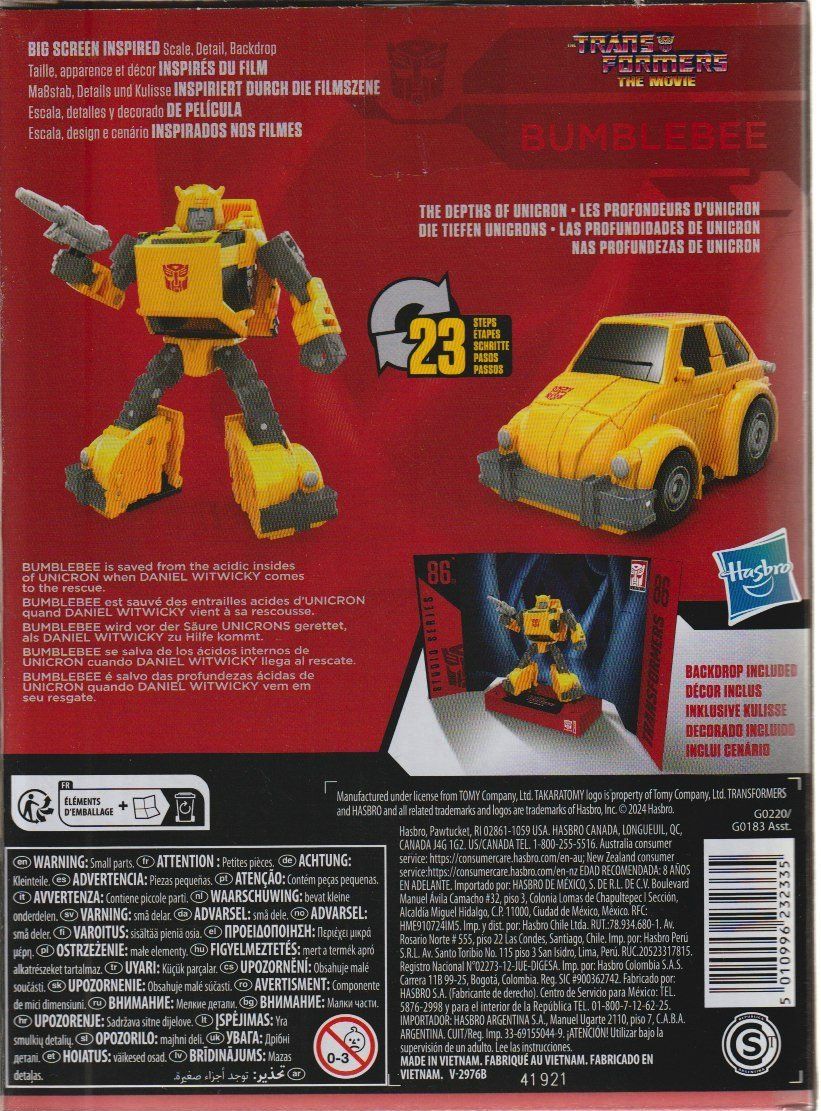 Hasbro Statuette: TRANSFORMERS ACTION FIGURE 5.5 " - 15 cm BUMBLEBEE – Nuovo e nell'imballaggio originale da Vezia venduto da Aquarius_Age 1