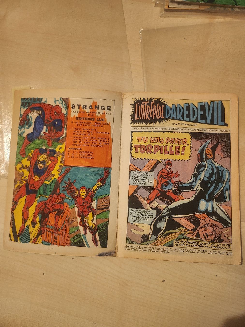 BD: Marvel comics lot de 04 articles – D'occasion à Romont FR par Alejandro111 5