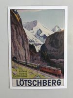 Postkarte Lötschberg A5