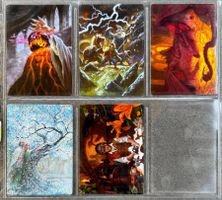5 Art Cards The Hobbit NM