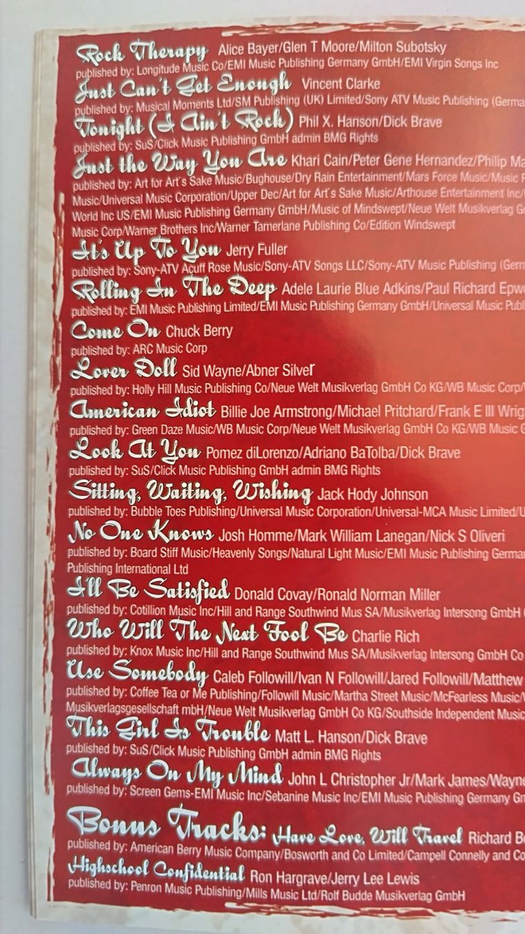 CD: Dick Brave & The Backbeats - Rock'n'Roll Therapy / CD 2011 – Usato da Bellach venduto da JingleJerry 2