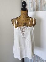 Weisses Top Graziella Gr. 44/46 - Sommerlich leicht!