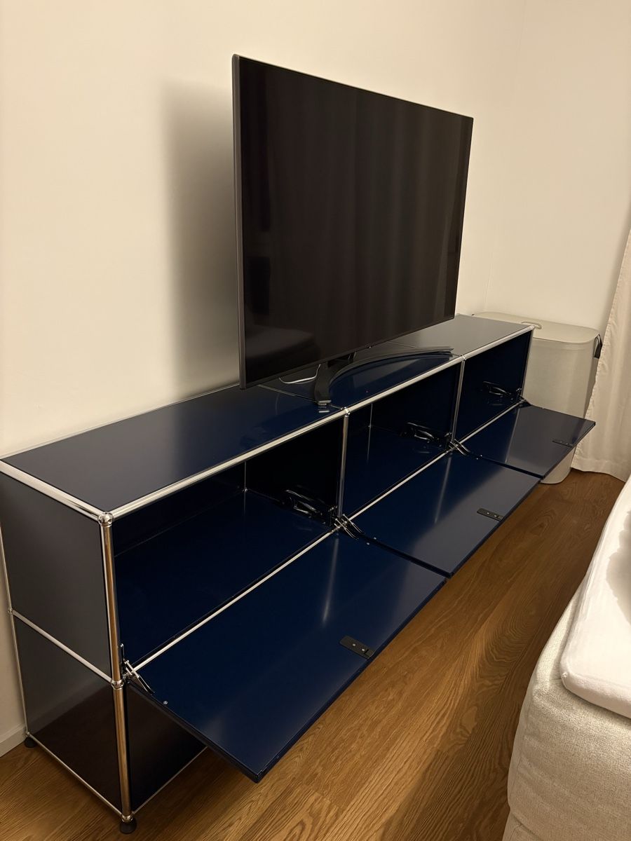 Regale: USM Haller Sideboard Navy Blue 3x2 – Gebraucht aus Zürich von _luca_la 1