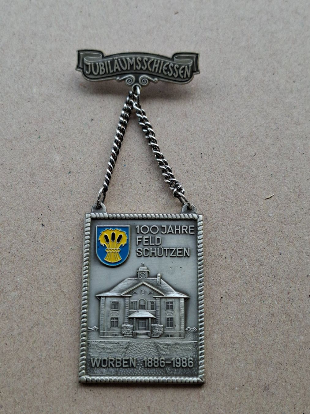 Medaglie: Worben Jubiläum 1986 (U809) – Usato da Schwanden GL venduto da Suvorov 2