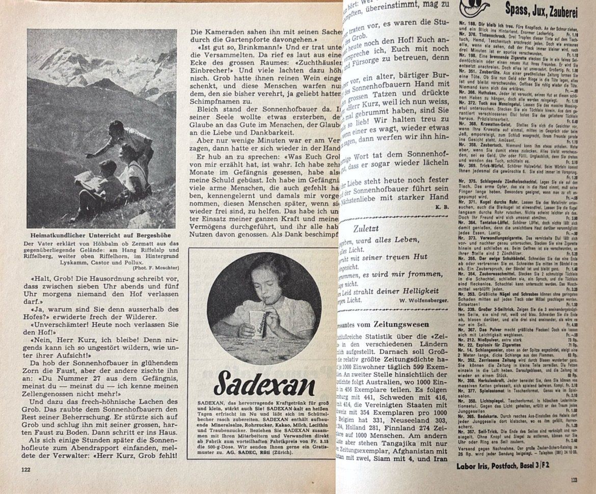 Libri: Feierabend Kalender 1957 – Usato da Sarnen venduto da Livres 5