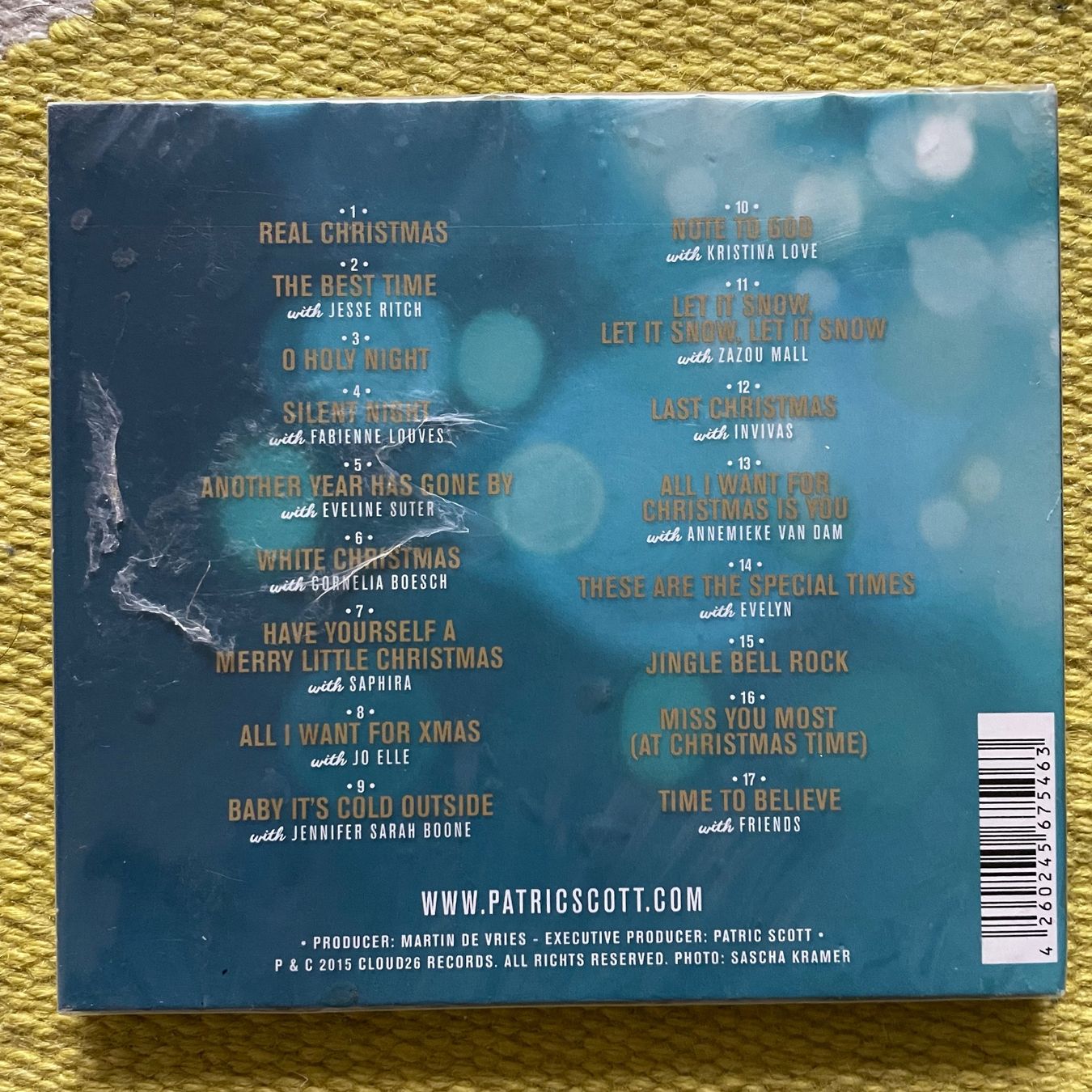 CD: PATRIC SCOTT-REAL CHRISTMAS (DIGIPACK) – Nuovo e nell'imballaggio originale da Rorschacherberg venduto da CD-Roli 1