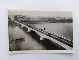 Ansichtskarte London New Waterloo Bridge gelaufen 1957