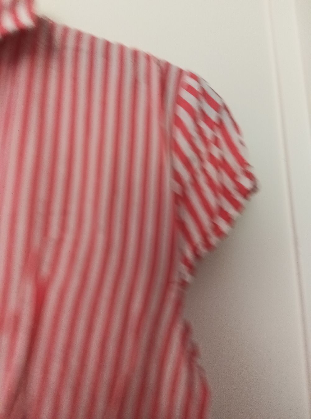 Camicette: Esprit Bluse, Gr. 36, Rot-Weiss gestreift, Sommer-Look – Usato da Zürich venduto da Asteraki 5