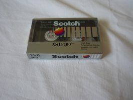 1x Neu OVP in Folie - Scotch XS II 100 - Kassette