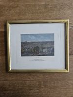 Antiker Stich "Zürich – prise de la Weid" um 1850