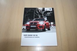 BMW X6 M Broschüre 2013
