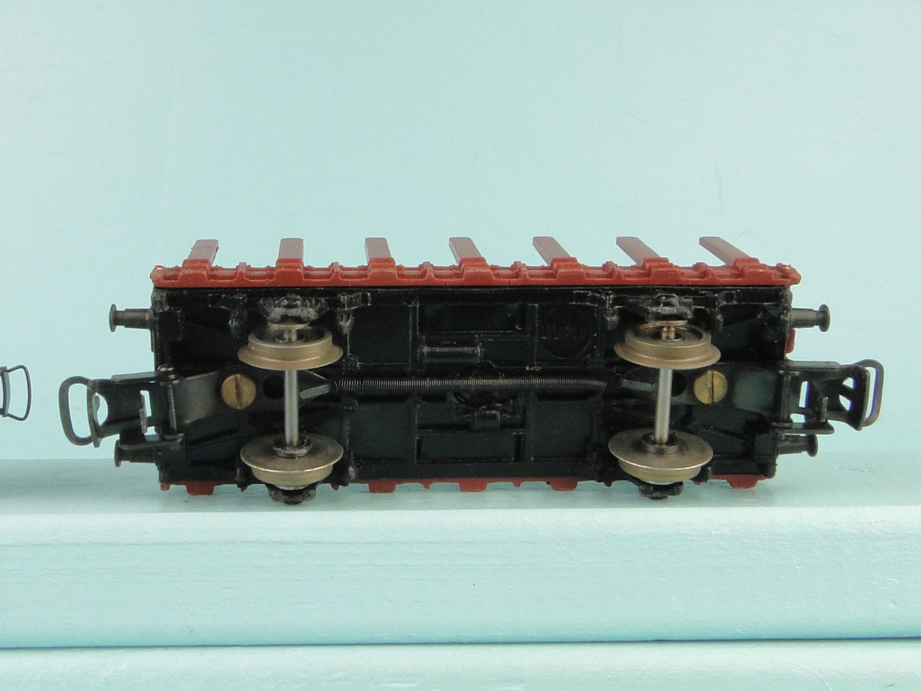 Liliput Modellini di ferrovie: Liliput 2 x Güterwagen – Usato da Bülach venduto da cann11 4