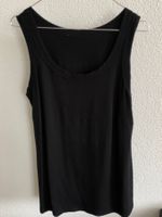 Schwarzes Basic Tank Top, ideal für den Sommer!