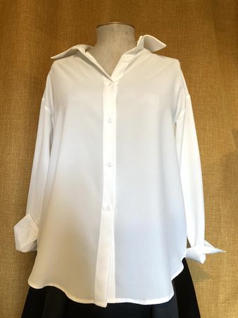Magnifique chemisier blanc made in Italy