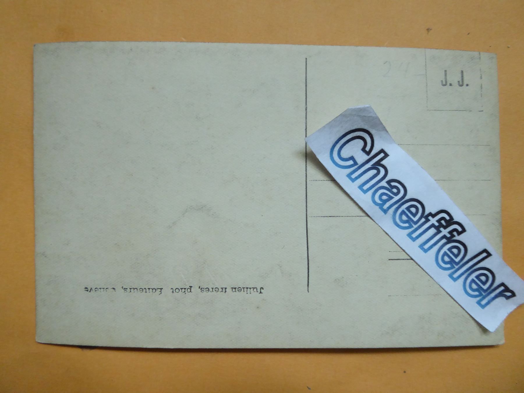 Cartoline postali: J.J. 4319 - Gruyères – Nuovo (secondo la descrizione) da Zürich venduto da Chaeffeler 1
