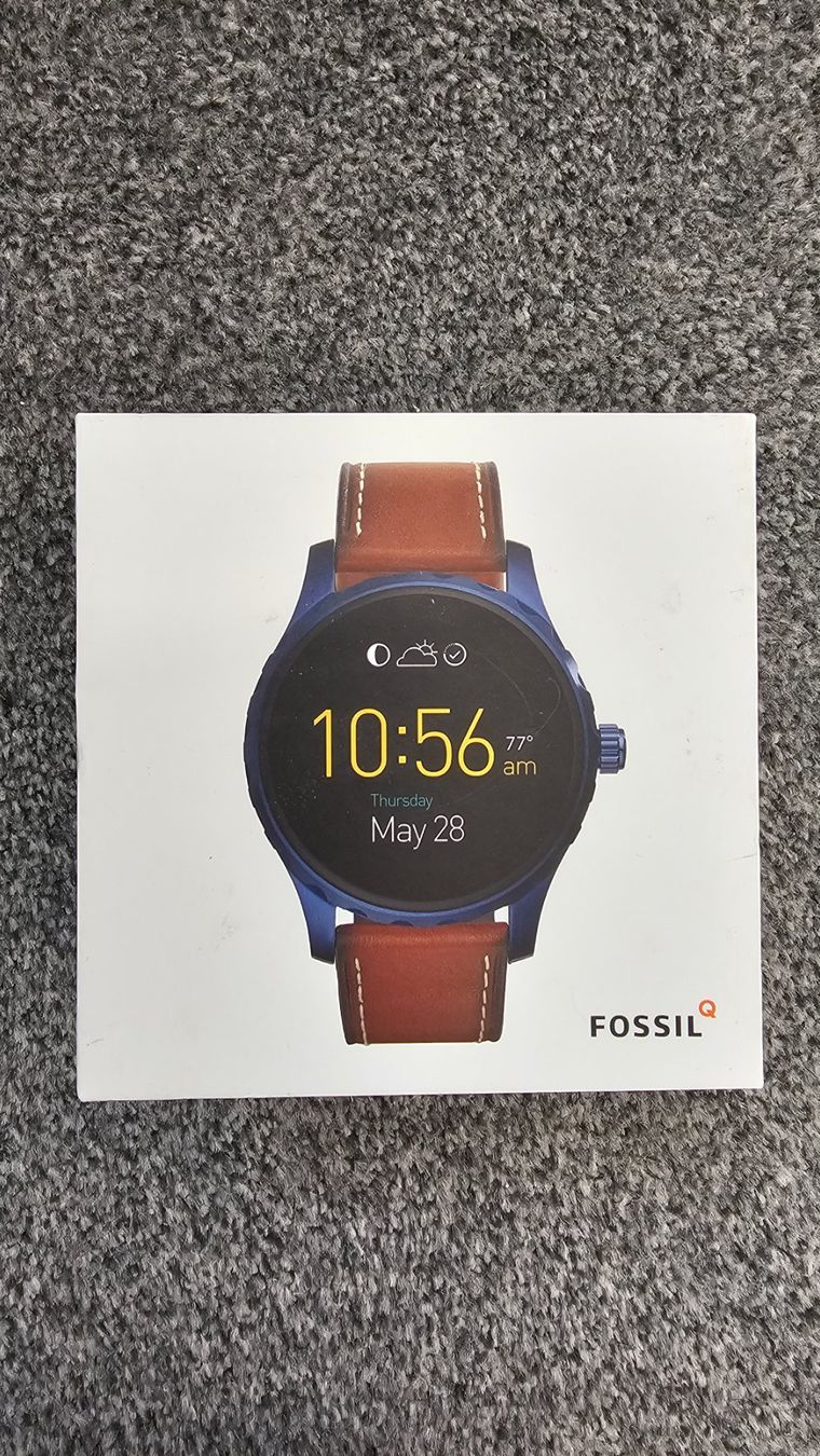Fossil Smartwatch: Smartwatch Fossil Q Marshall – Usato da Winterthur venduto da qwerty80