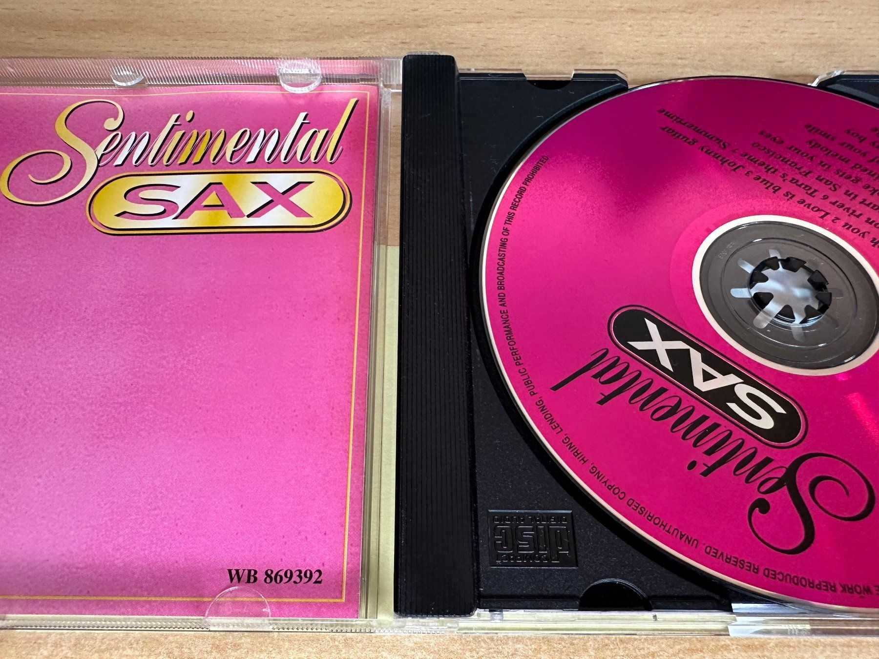 CD: I9 Sil Austin – Sentimental Sax – Usato da Rikon im Tösstal venduto da Alpenmutz 2