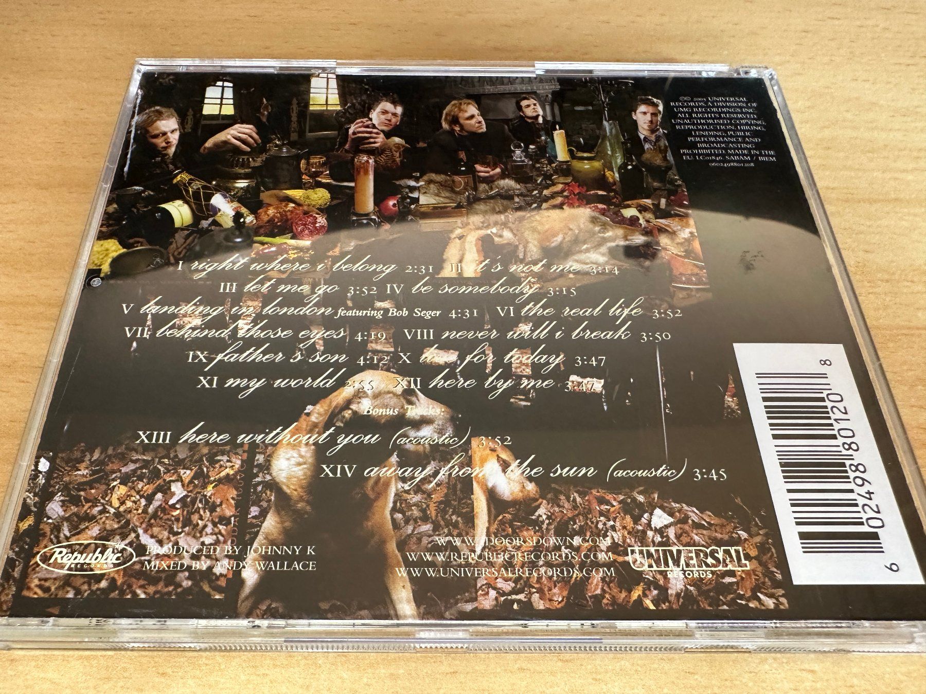 CD: 3 Doors Down – Seventeen Days – Usato da Rikon im Tösstal venduto da Alpenmutz 1