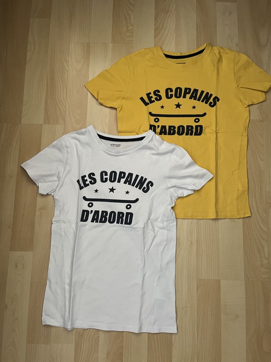 Vertbaudet Chemises, T-shirts & Polos: 2x T-Shirts Motiv Print  – D'occasion à Emmenbrücke par vic_nx9v