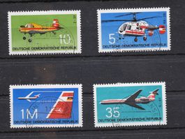 DDR 1972 Flugzeuge II gest.
