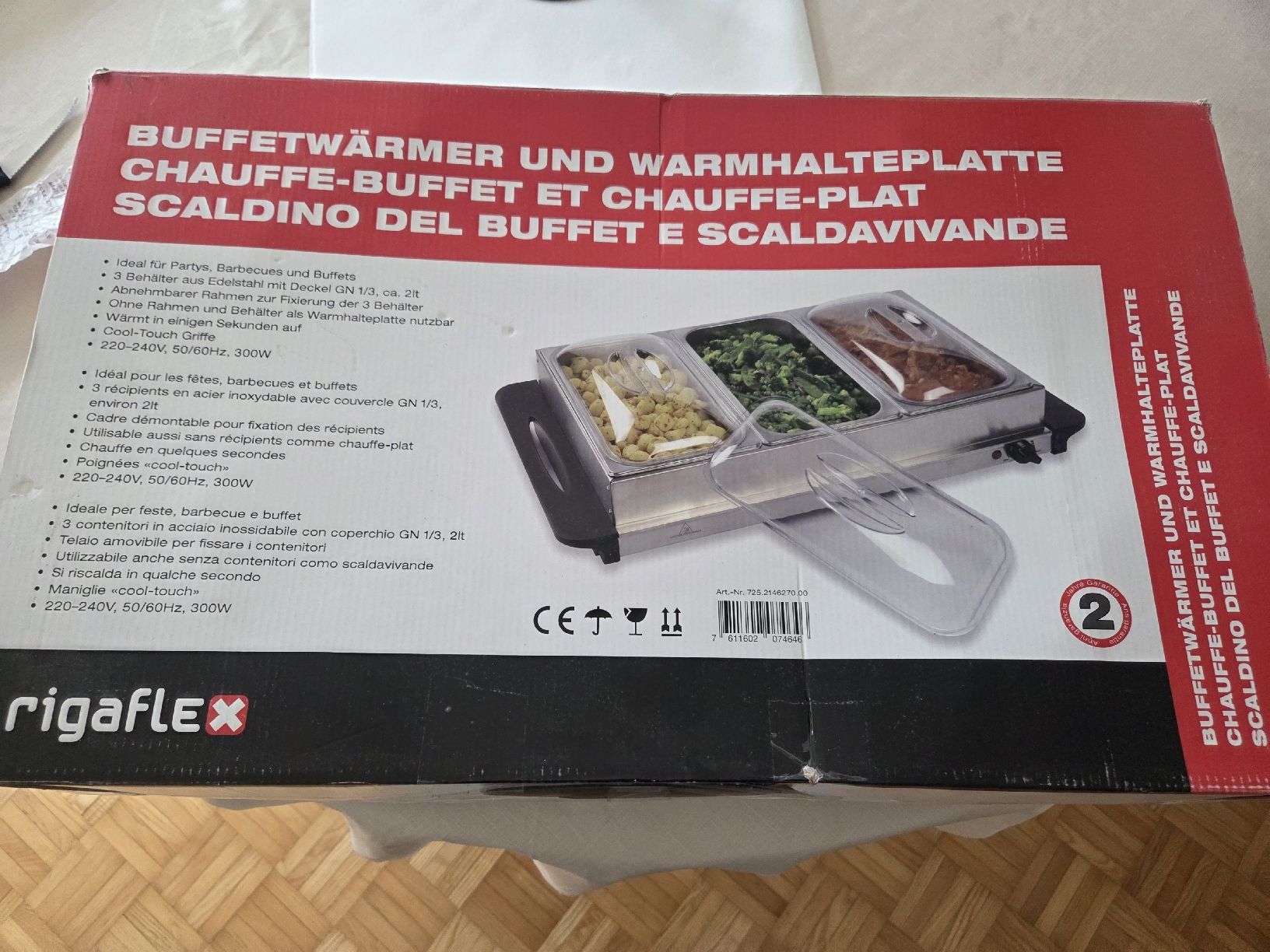 Büffets: Buffetwärmer & Warmhalteplatte  – Neu (gemäss Beschreibung) aus Chur von Maryuk2620