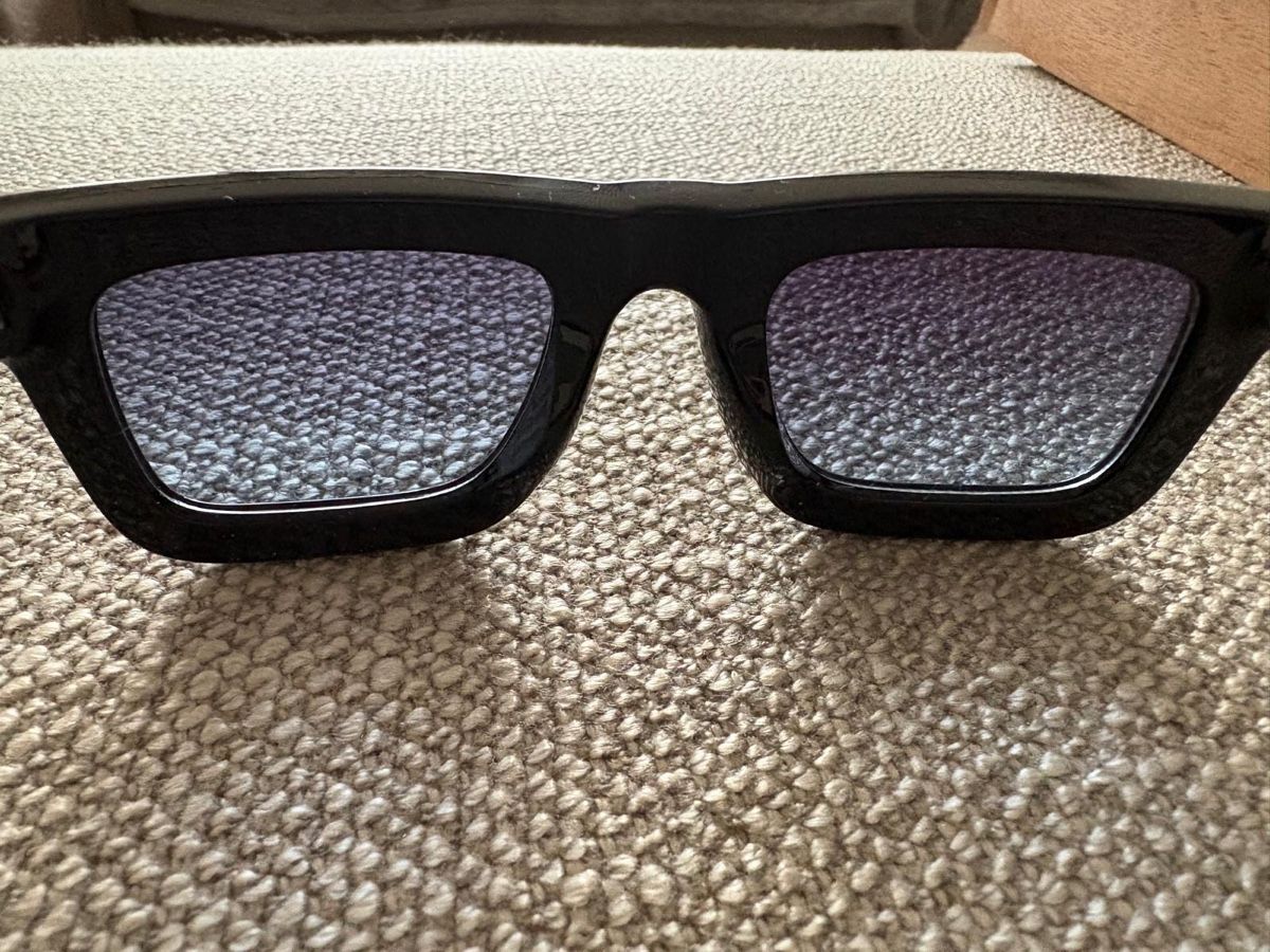 Occhiali & Lenti: Stylische, schwarze Sonnenbrille – Nuovo (secondo la descrizione) da Triesen venduto da ValDeMer85 1