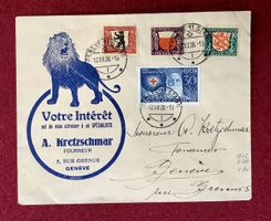 Satzbrief Pro Juventute 1928 Genf