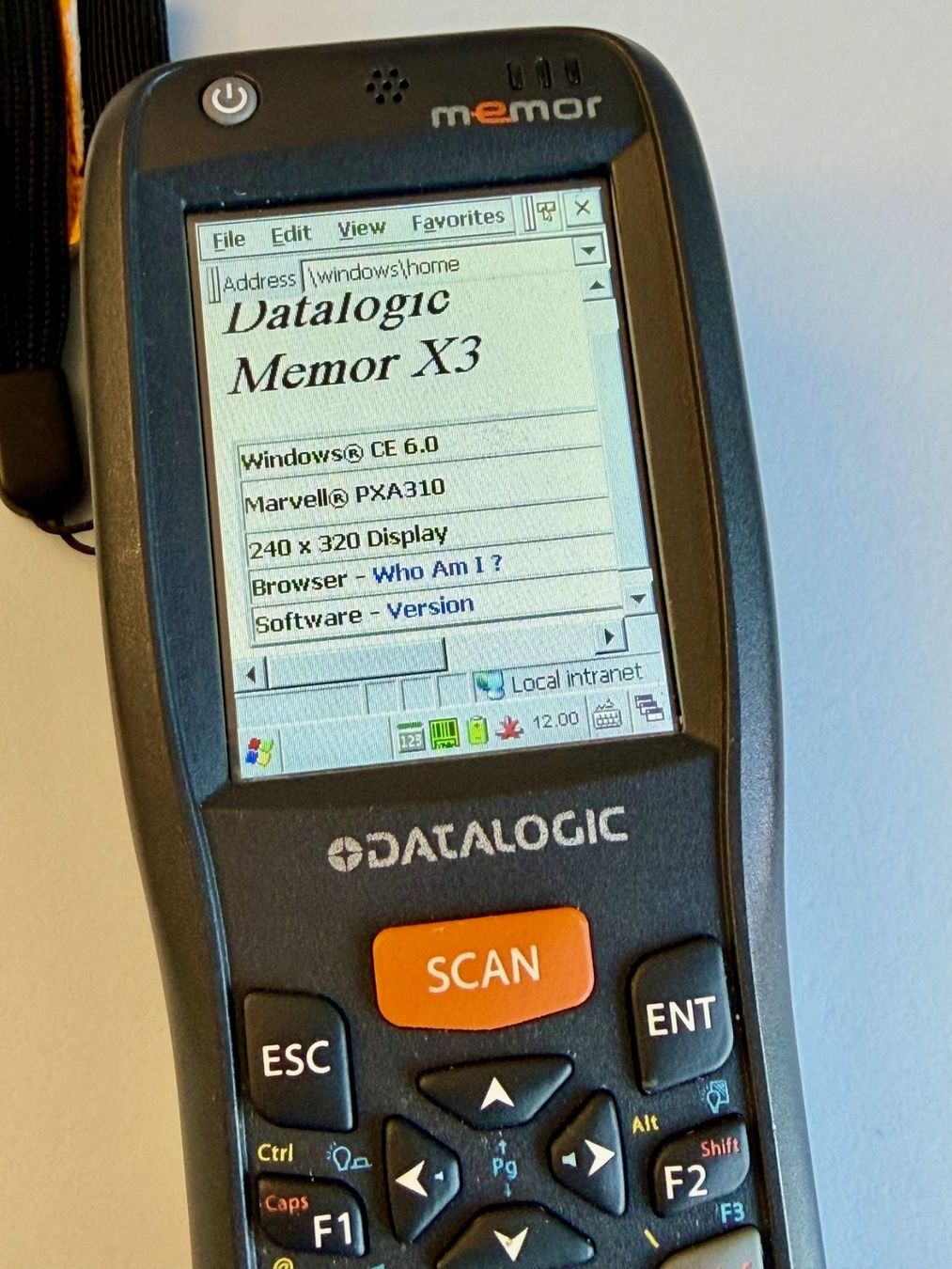 Scanner: Datalogic Memor X3 / Barcode Scanner – Usato da Einigen venduto da Medicom-Pharma 7