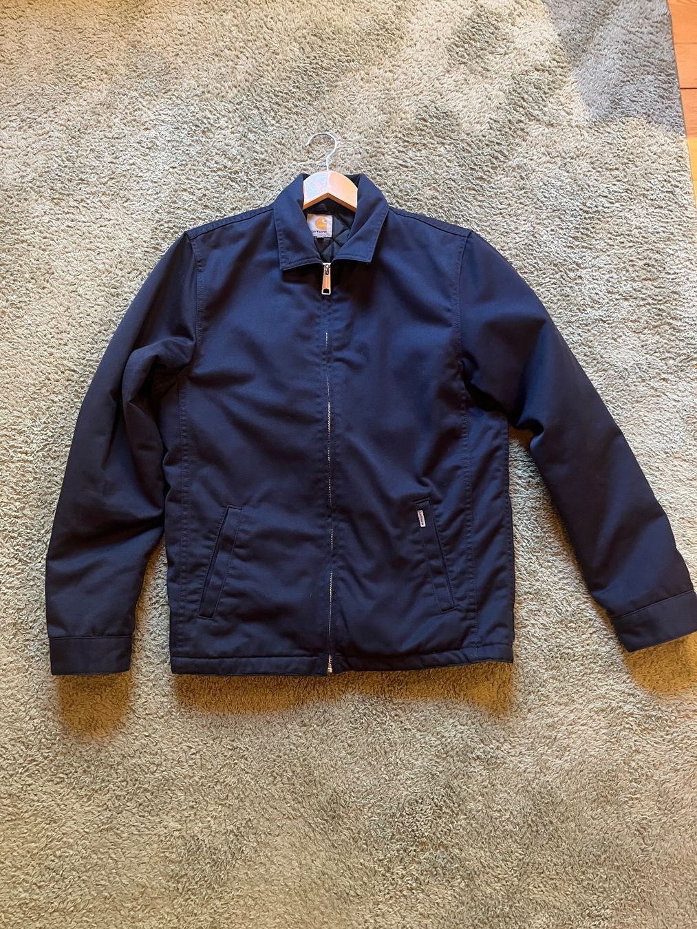 Carhartt Giacche: Carhartt Jacke Denim Blue Workerstyle – Usato da St. Niklaus VS venduto da wildholzmann