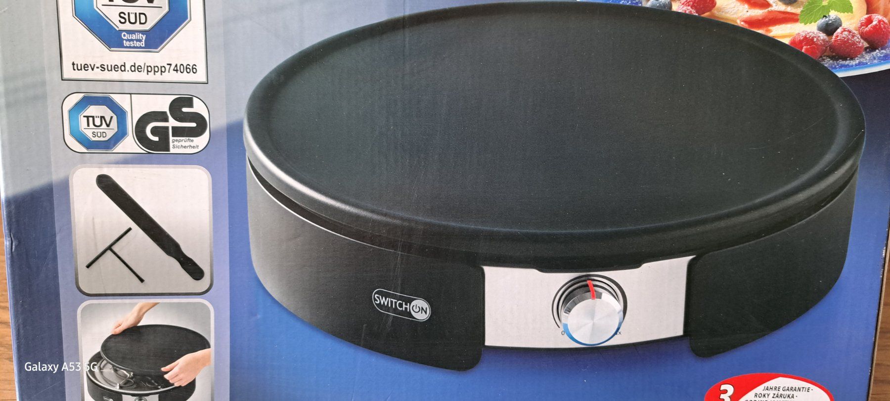 Elettrodomestici da cucina: Crêpe-maker 38cm. – Nuovo e nell'imballaggio originale da Frauenfeld venduto da berk39 4
