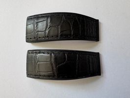 Corum Bubble - bracelet montre cuir alligator 24,5x70, neuf