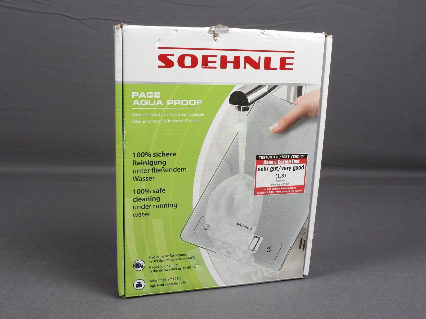 Soehnle Bilance da cucina: SOEHNLE Wasserdichte Küchenwaage – Nuovo (secondo la descrizione) da Steinen venduto da Restwert_Steinen 6