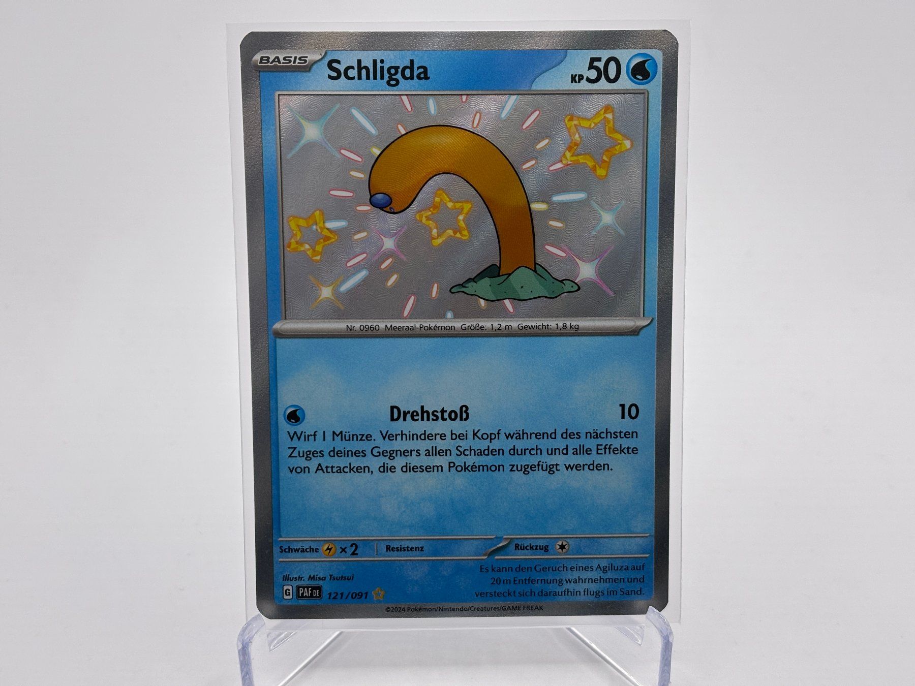 Pokémon Carte collezionabili: Paldeas Schicksale - Schligda  (PAF 121) - DE – Nuovo (secondo la descrizione) da Allschwil venduto da Bullach