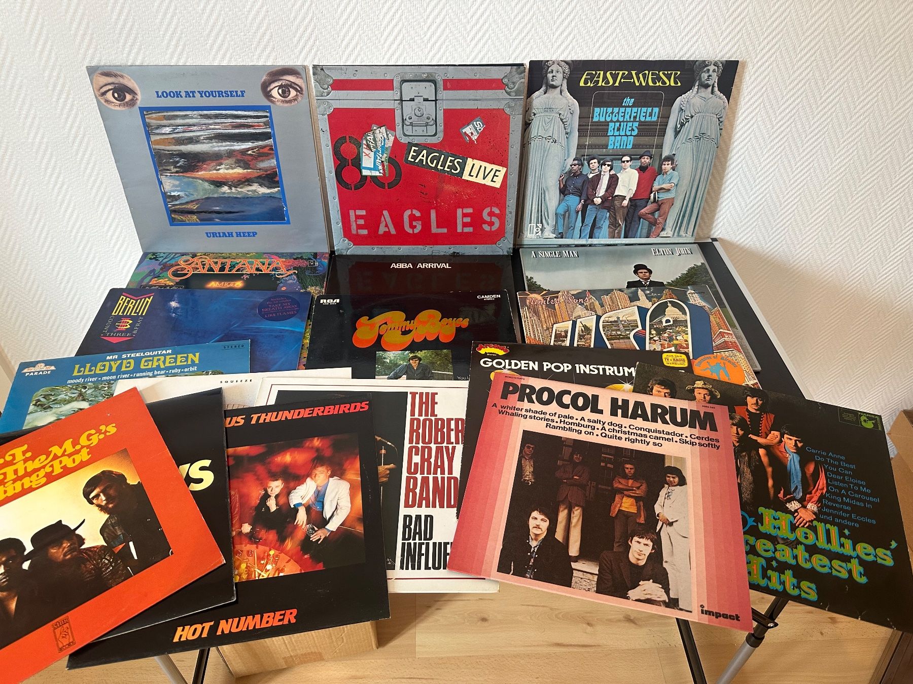 Dischi in vinile: 18 Vinyl Langspielplatten gemischt Rock/Pop usw. – Usato da Amriswil venduto da Valk1