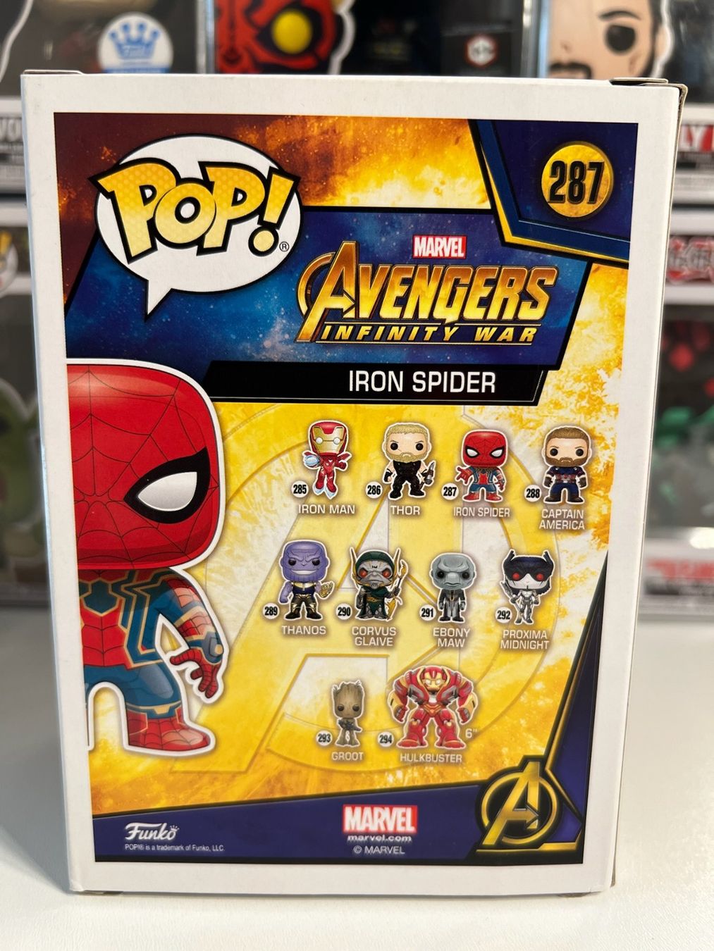 Funko Figuren: Funko POP! Marvel Avengers Infinity War Iron Spider – Gebraucht aus Le Mouret von perfectbijou 2