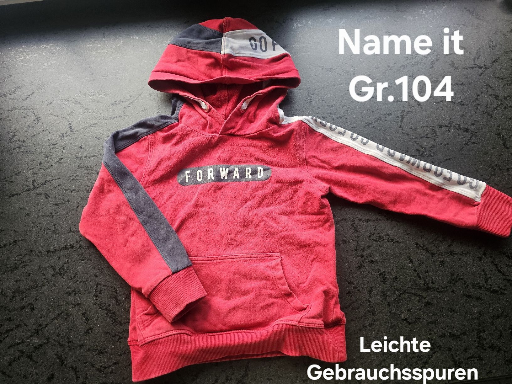 Name It Pulls et sweat-shirts: Name it Pulli Hoodie Gr.104 – D'occasion à St. Peterzell par upcycling_