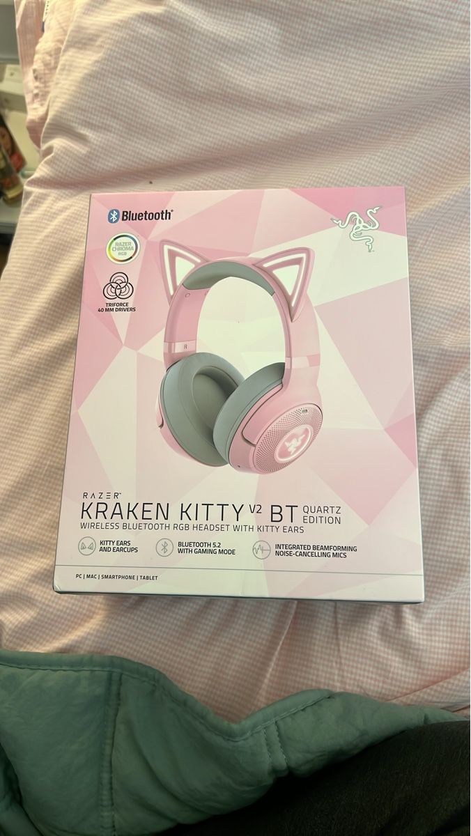 Razer Cuffie: Razer Kraken Kitty V2 BT Quartz Edition – Nuovo (secondo la descrizione) da Bern venduto da eleitscha