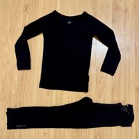 46 Nord Kids' Thermal Underwear Set - Size 110 - Black