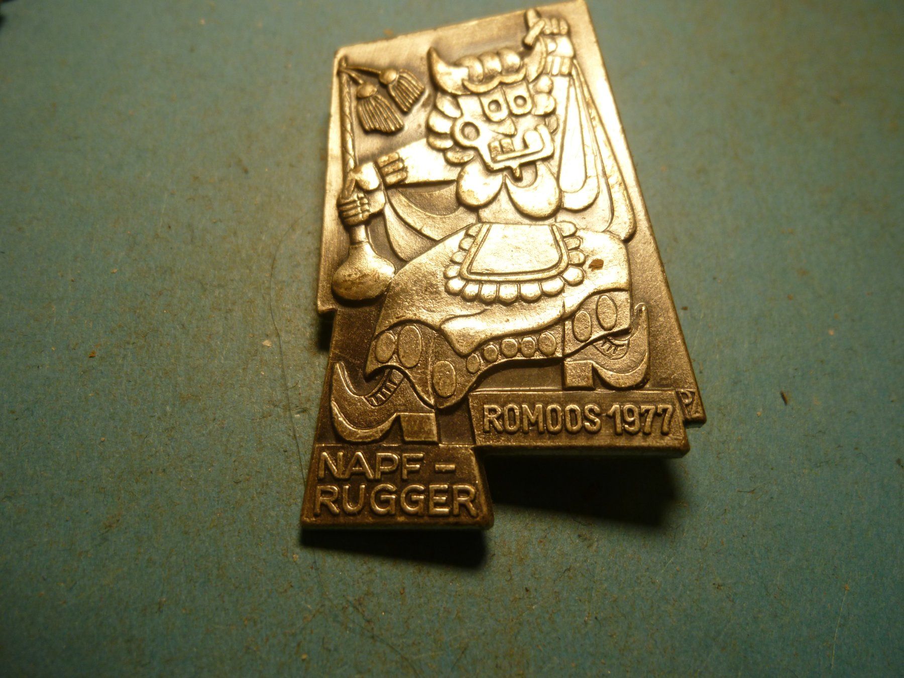 Plaketten & Abzeichen: ROMOOS 1977 SILBER – Gebraucht aus Ried (Muotathal) von Mandarin02