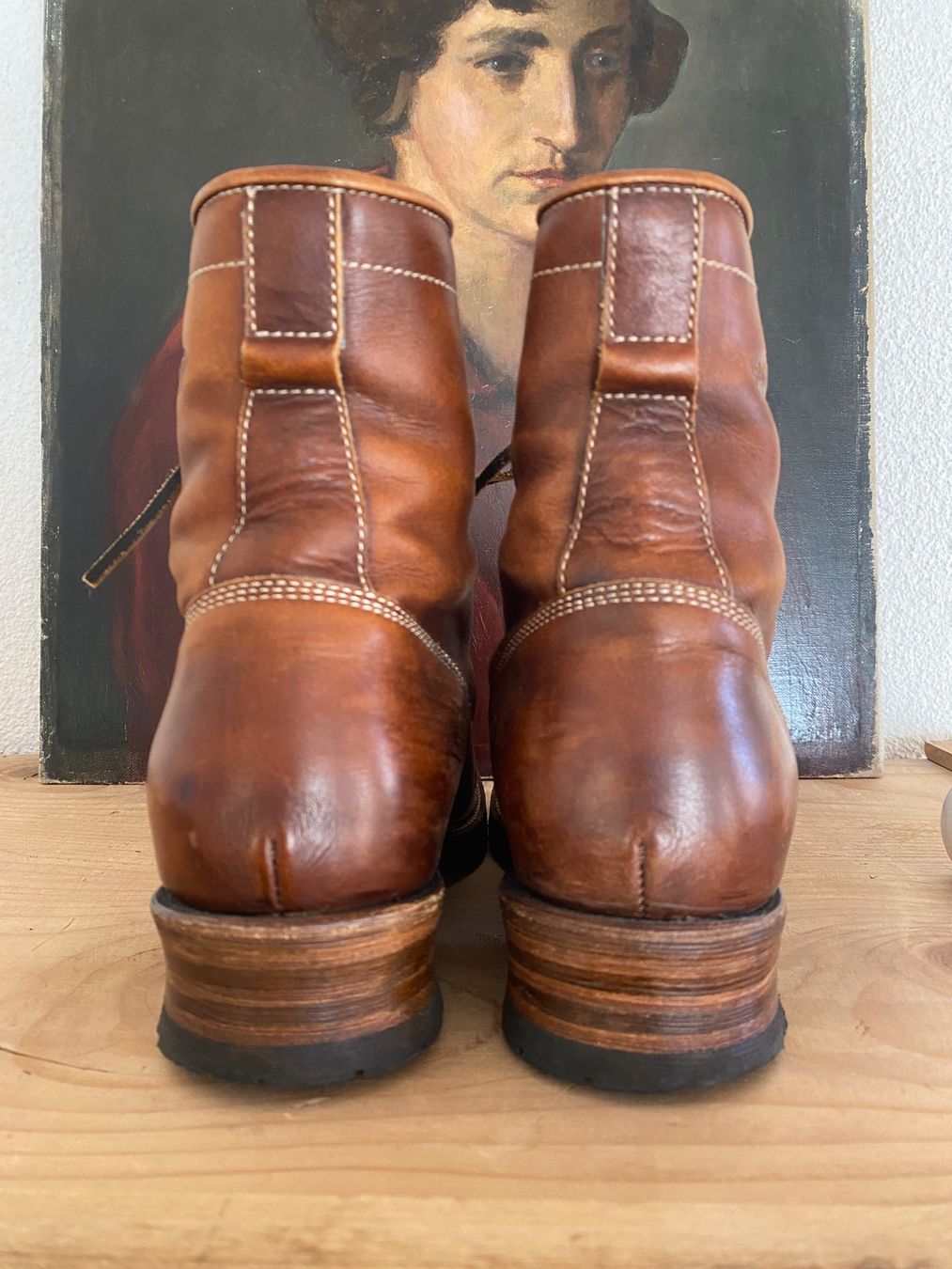 Scarpe da uomo: Sandmann Allbright Whiskey Classic Dress Boot – Usato da Illnau venduto da Machi3 4