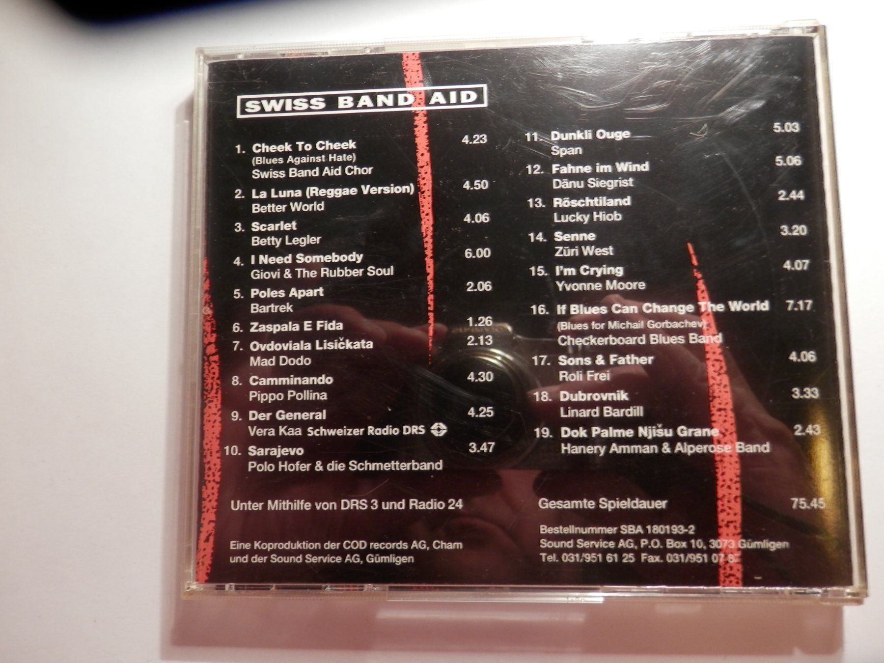 CD: CD SWISSBAND AID Schweizer Interpreten! – Usato da Weiach venduto da weiach82 1