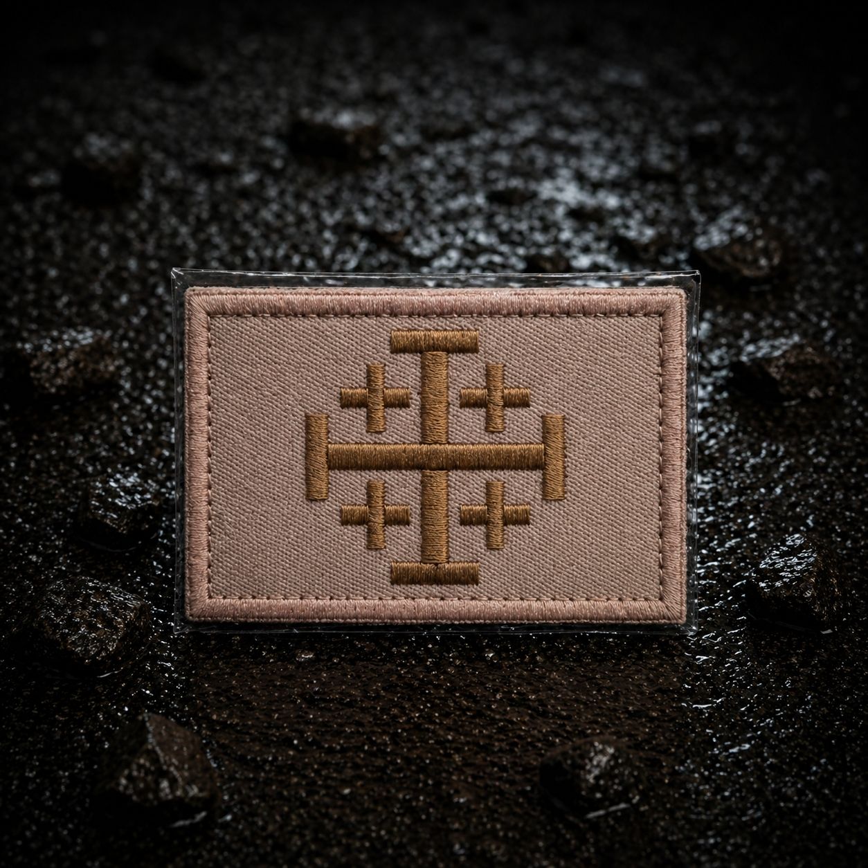 Toppe: Patch beige / gold – Nuovo e nell'imballaggio originale da Dottikon venduto da Blexxo_44