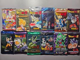 12x Dragonball Z Karten Booster Packs - Vintage Sammlung!