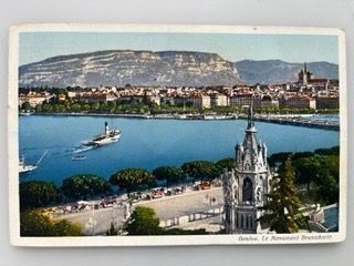 Cartes postales: Geneve Le Monument Brunschwig – D'occasion à Sargans par nicsam1815