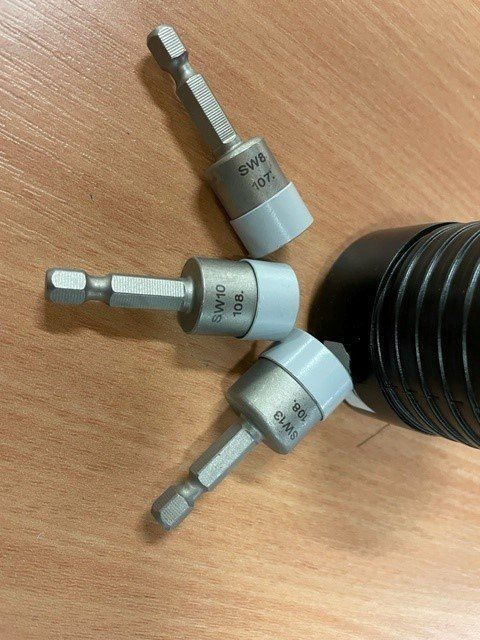 Panasonic Tutti gli attrezzi: Panasonic Bit-Adapter 8/10/13mm – Nuovo e nell'imballaggio originale da Uetendorf venduto da Revotool